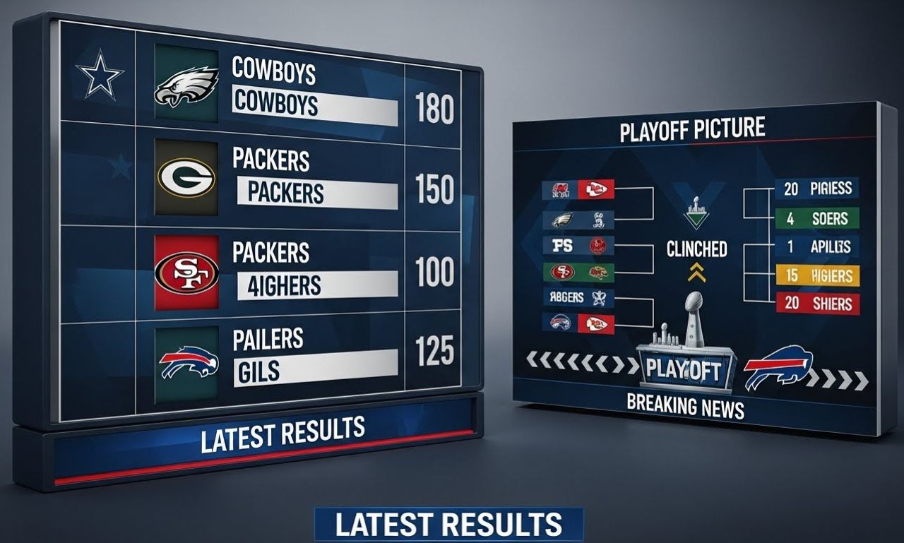 NFL Scores – Latest Results and Playoff Overview