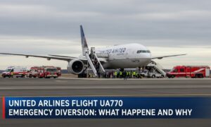 United Airlines Flight UA770 emergency diversion