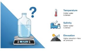 how much a gallon of water weighs in pounds