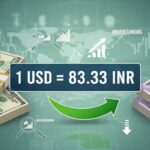 1 USD to INR shows