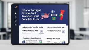 USA to Portugal Online Bank Transfer Limit