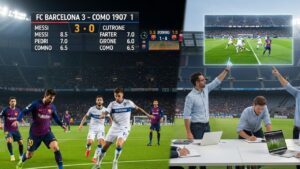 FC Barcelona vs Como 1907 Player Ratings