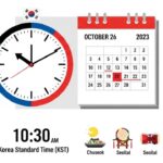 Time and Date in South Korea
